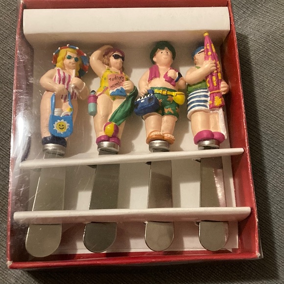 Cardinal inc. Dining Vintage Bathing Beauties Spreadables Spreaders